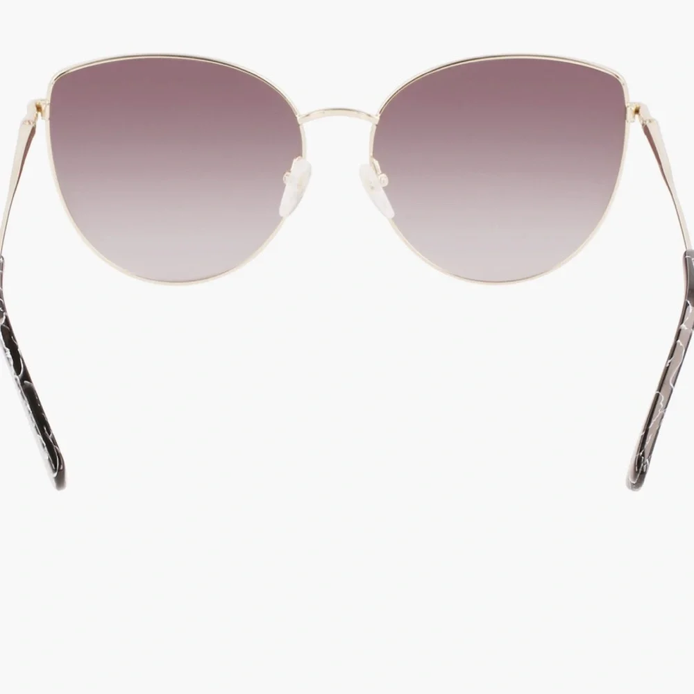 Longchamp Black and Gold Sunglasses - Picture 5 of 12